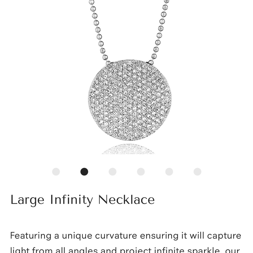 Brand New Never Worn Large Phillips House Infinity Necklace